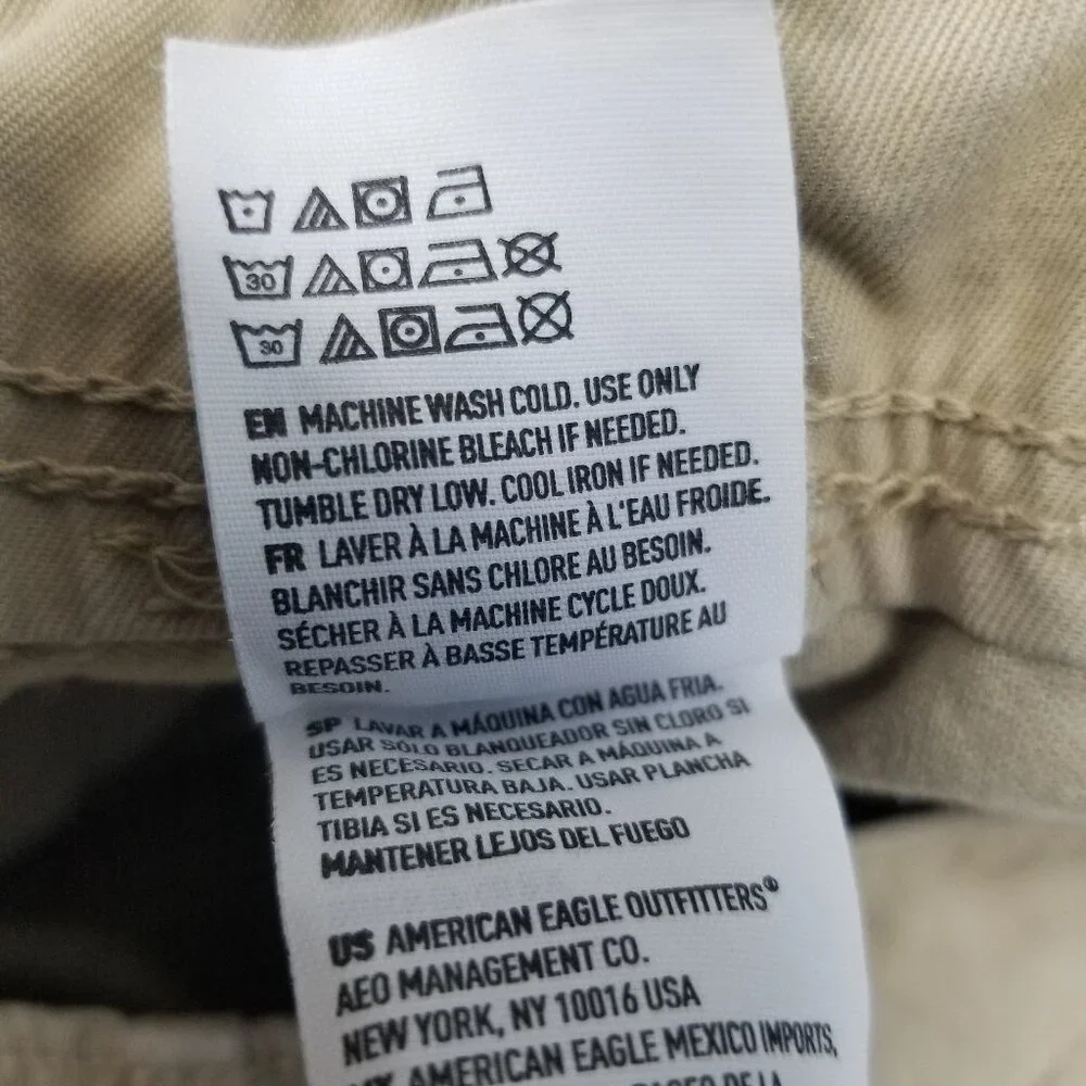 💚2/$20 American Eagle Outfitters Tan Khaki Pants Men's  36